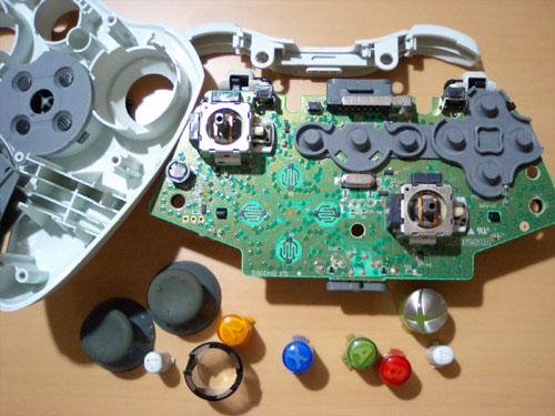 Xbox360コントローラーを分解清掃 十字キーを良くする Gameko