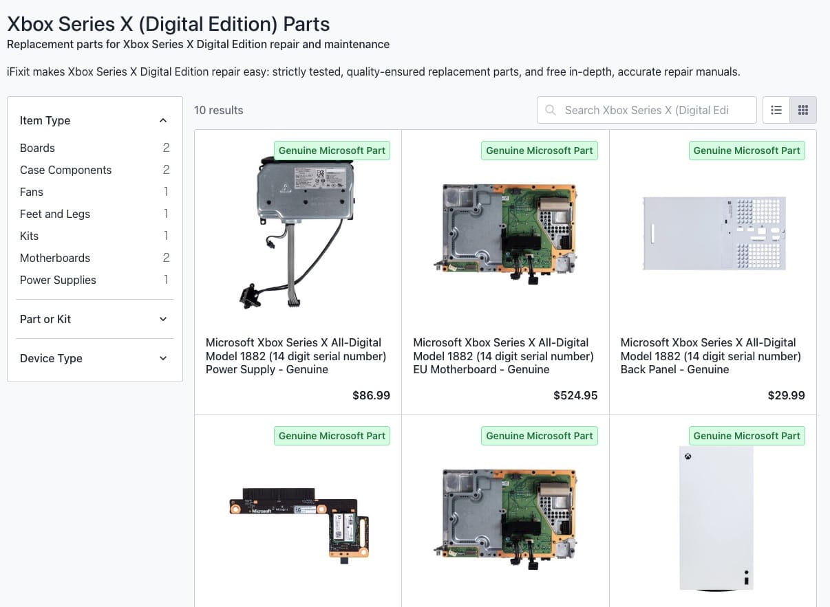 Ifixit xboxparts 2